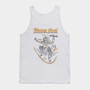 Muay Thai Tattoo Sak Yant Hanuman Tank Top